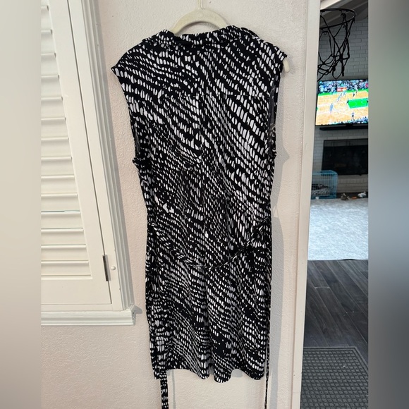 Enfocus Studio Black and White Dress - Picture 3 of 6